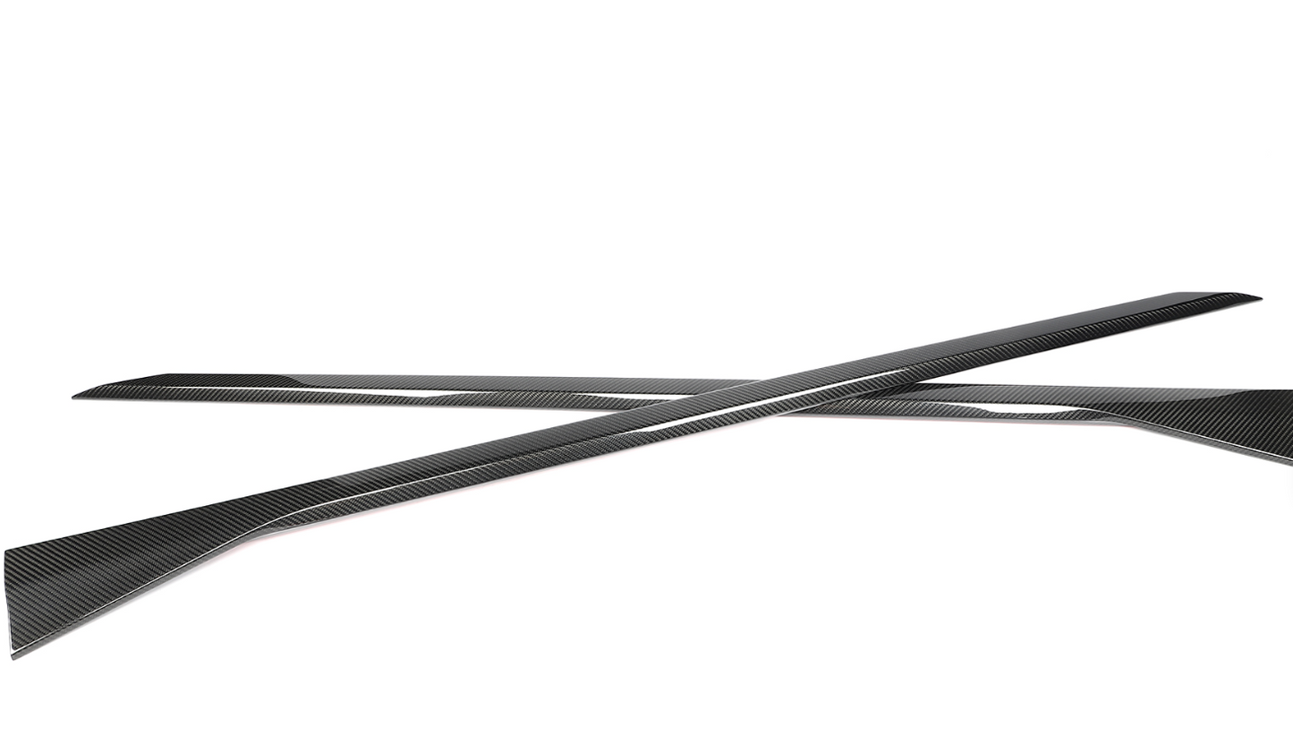G90 M5 MP Side Skirts (Dry Carbon)