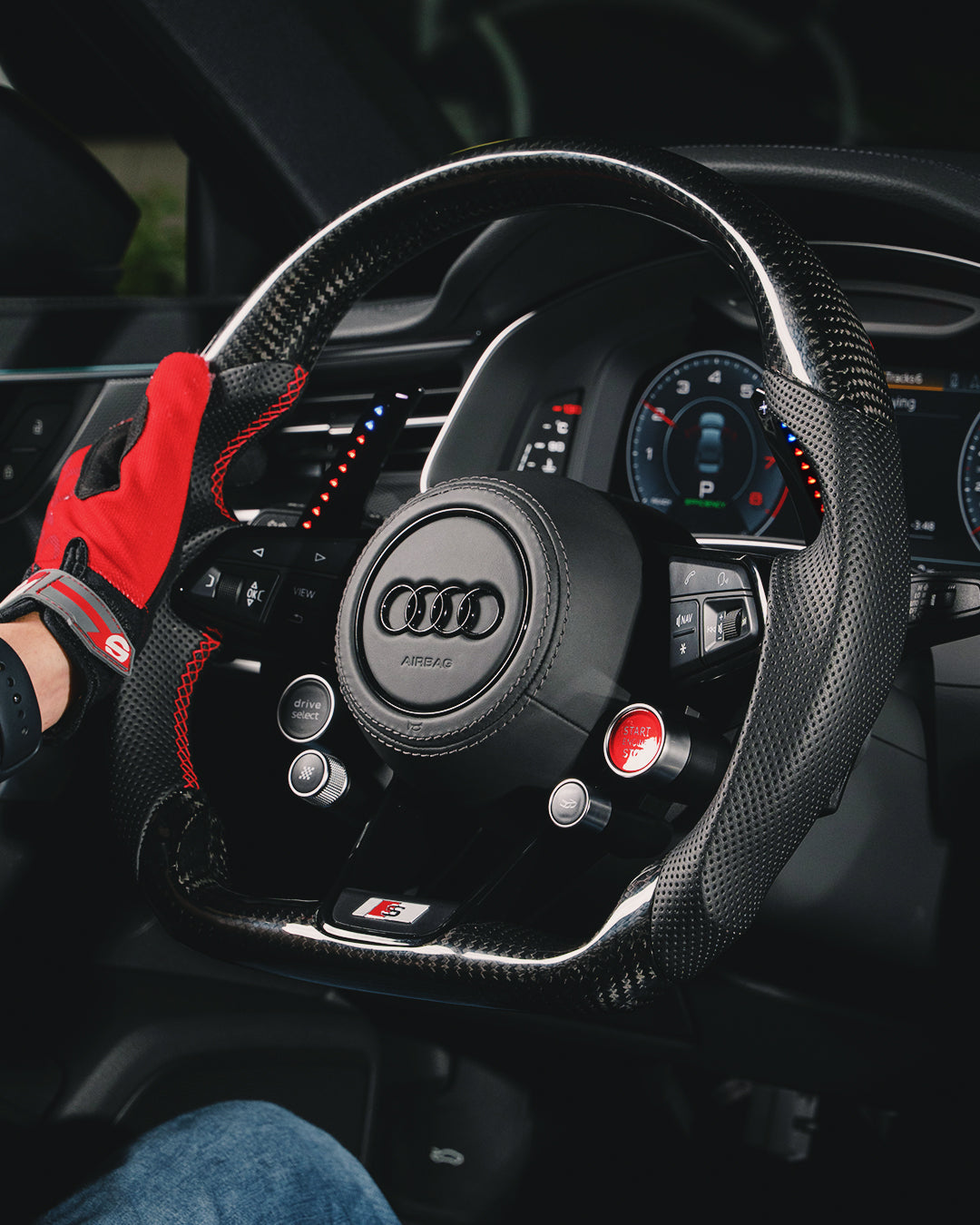 Audi LED Shift Paddles