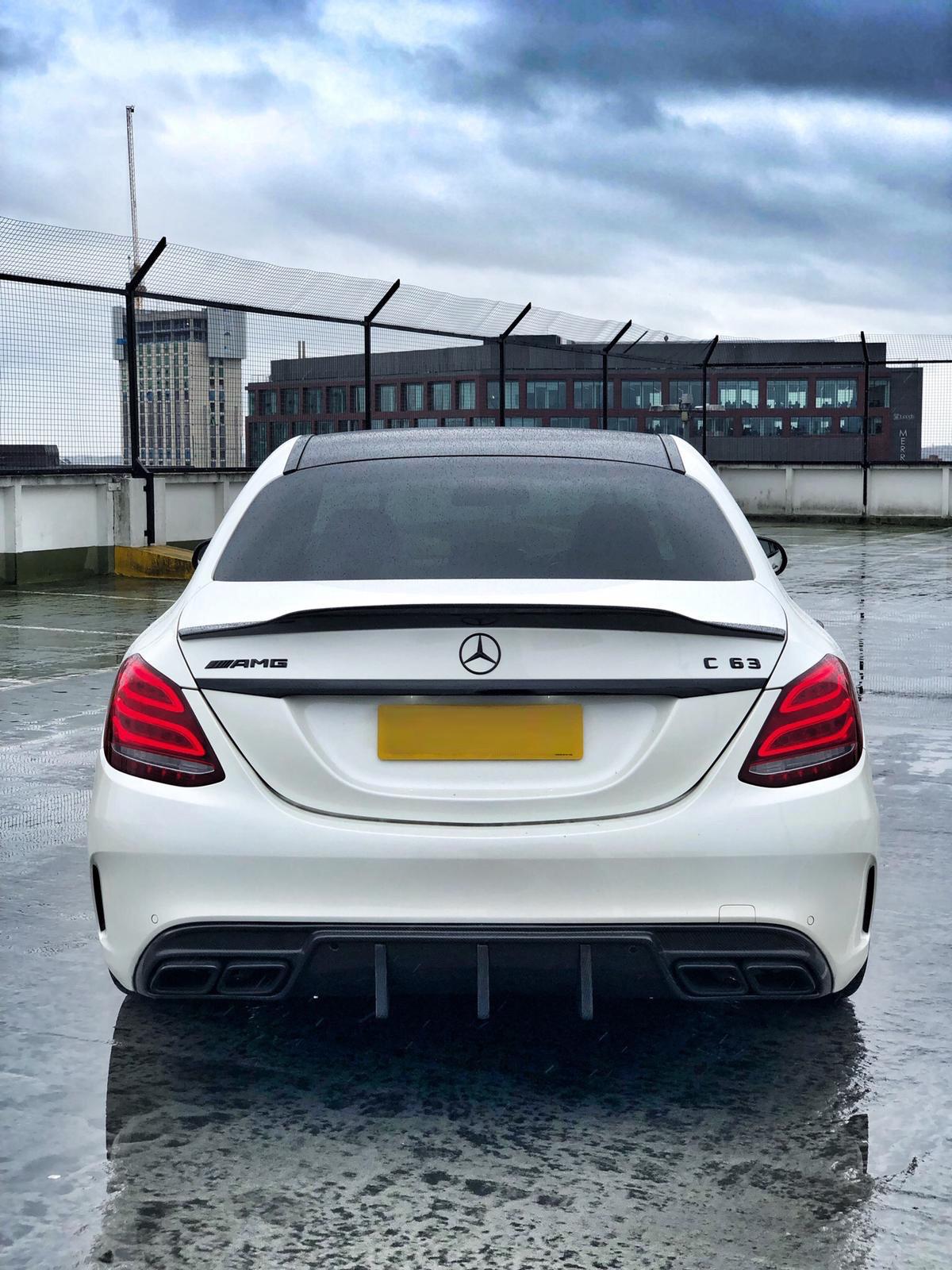 C63 W205 Saloon DTM Diffuser