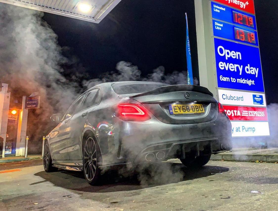 Mercedes C63 W205 GTX Side Skirts (2015+)