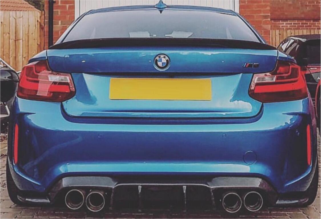 F87 M2 DTM Rear Diffuser