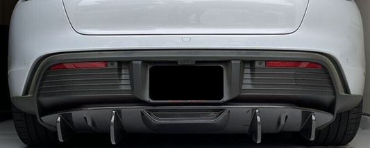 Porsche Taycan 4S DTM Carbon Rear Diffuser (2019+)