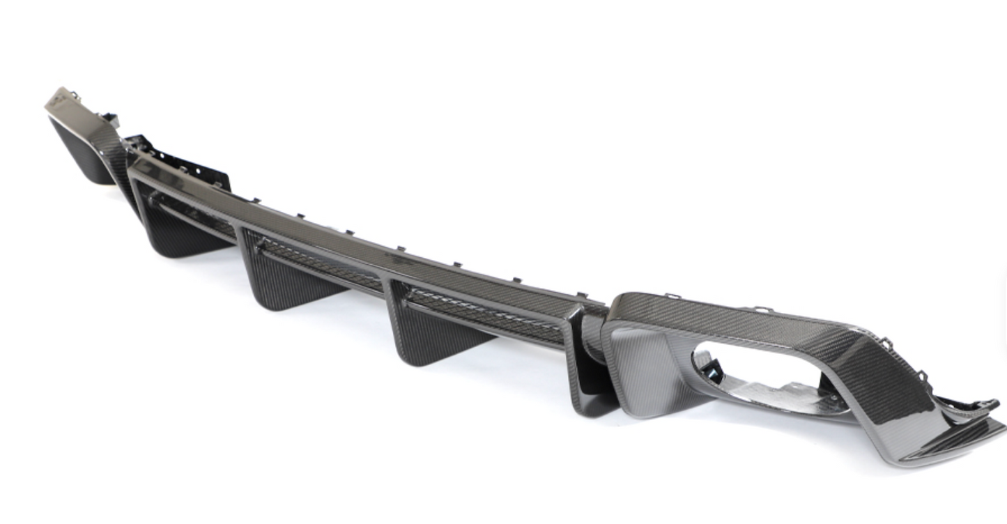 Audi R8 GTX Rear Diffuser (2020+) Dry Carbon