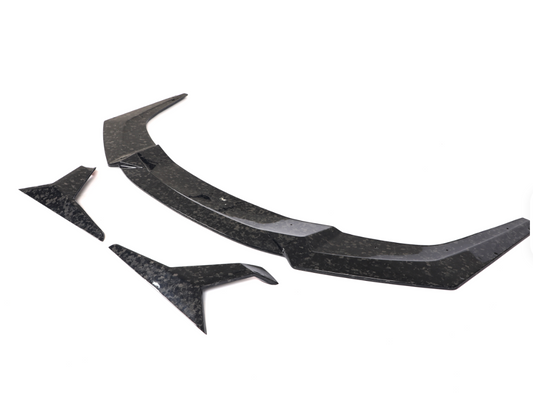 Lamborghini Huracan LP600 Front Splitter 3pc (Forged Carbon)