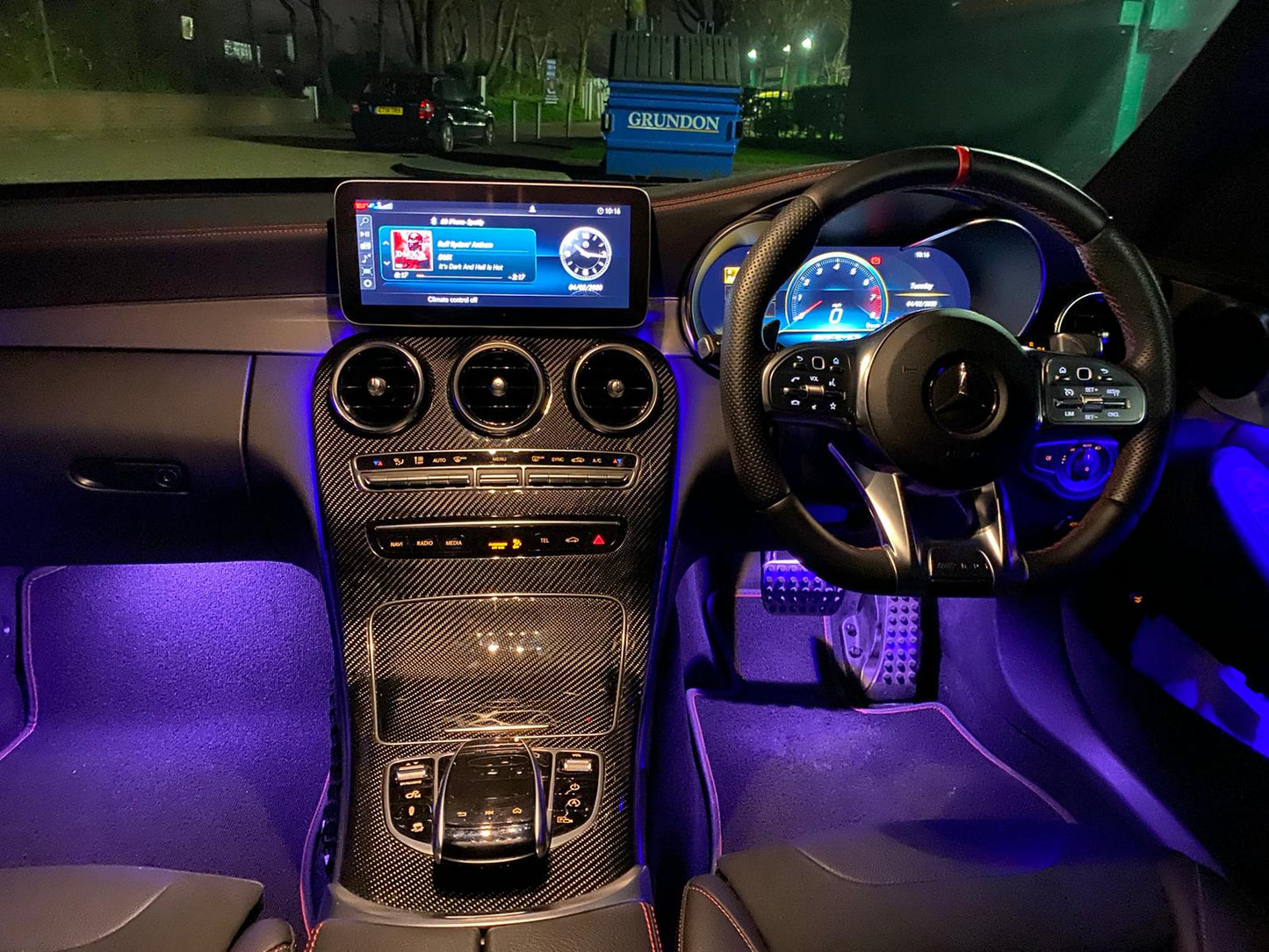 AMG Carbon Centre Console