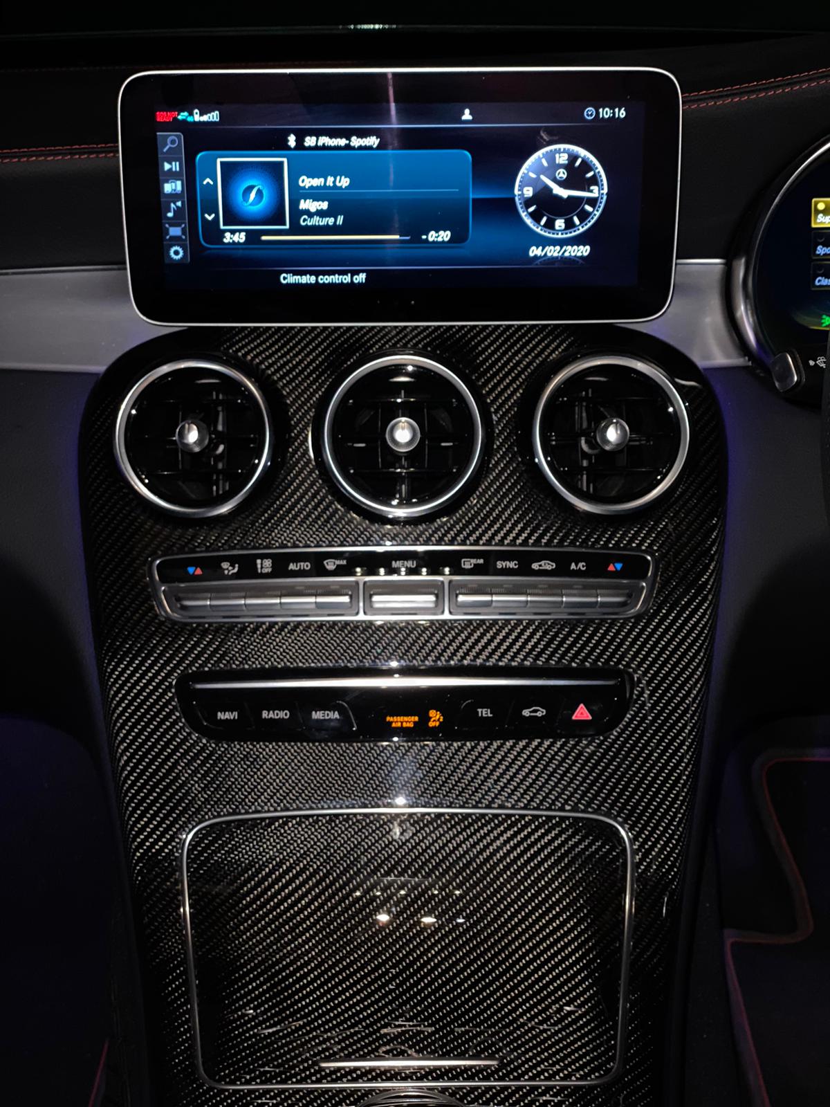 AMG Carbon Centre Console