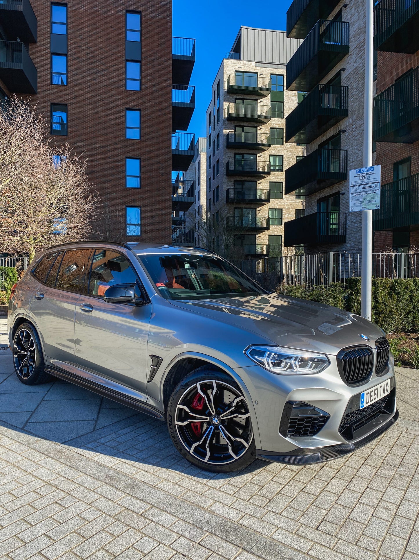 X3M / X4M DTM Front Splitter – SB Carbon