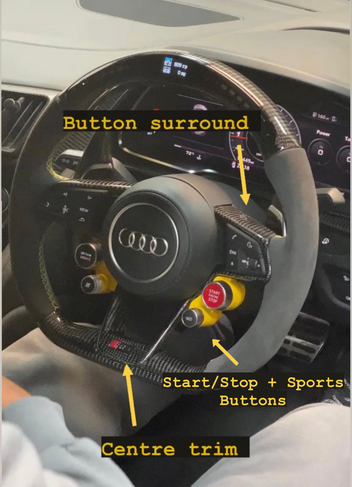 Audi R8 Steering Wheel (Gen 2)