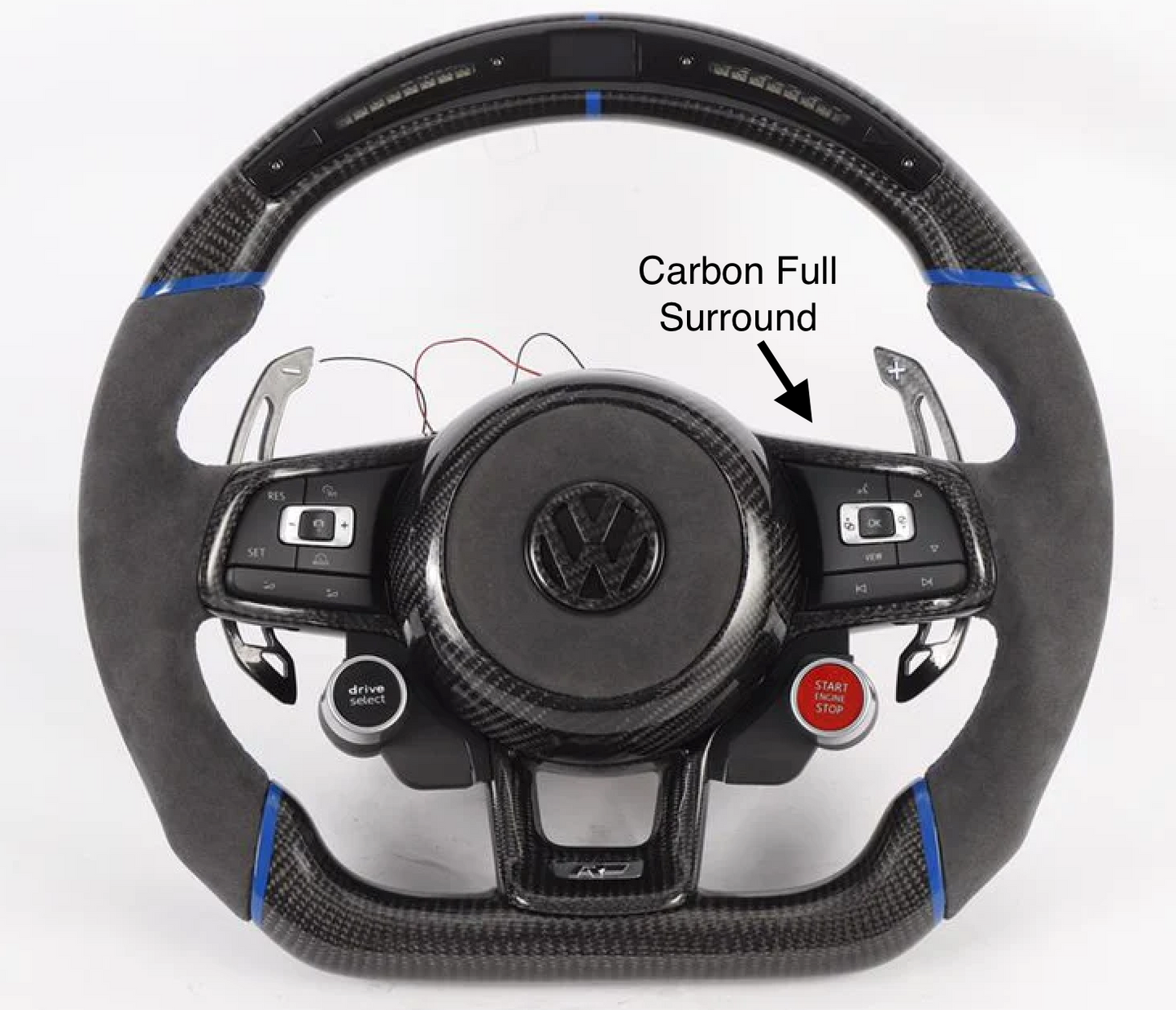 VW Golf R Steering Wheel