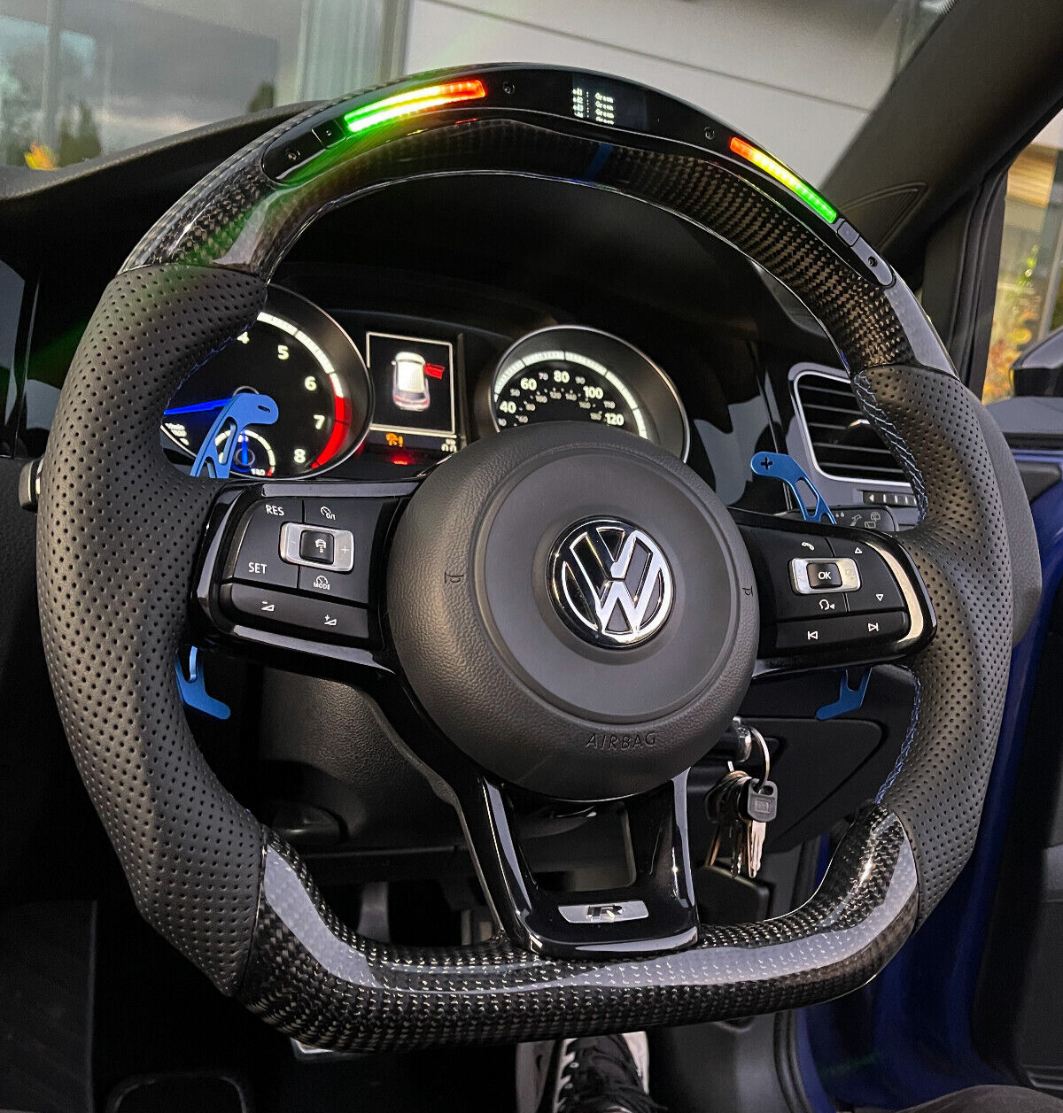 VW Golf R Steering Wheel